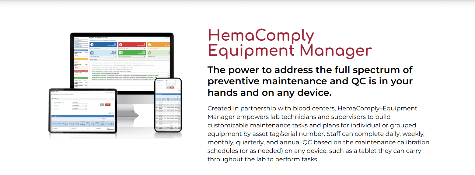 HemaComply – Blood Plasma Compliance